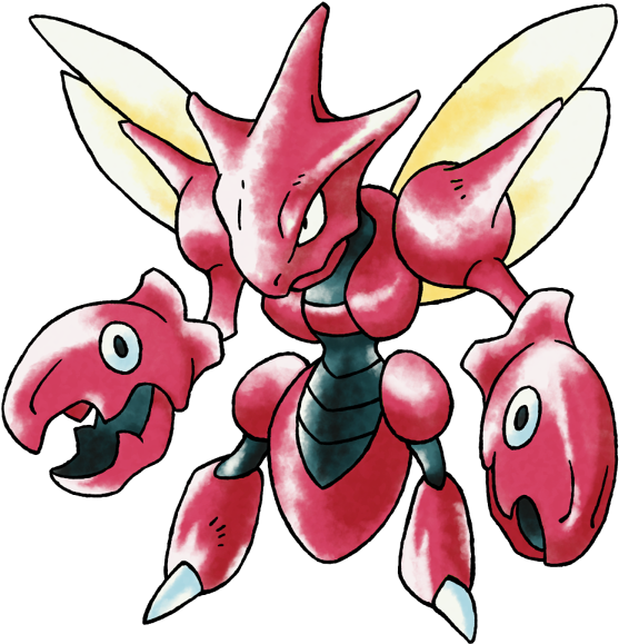 I Wish This Had At Least Been What Mega Scizor Looked - Cartoon (600x600), Png Download