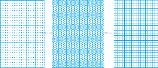 This Type Of Layout Helps When Drawing In Three Dimensions - Pattern (526x229), Png Download