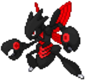 Evil Scizor - Butterfly (420x420), Png Download