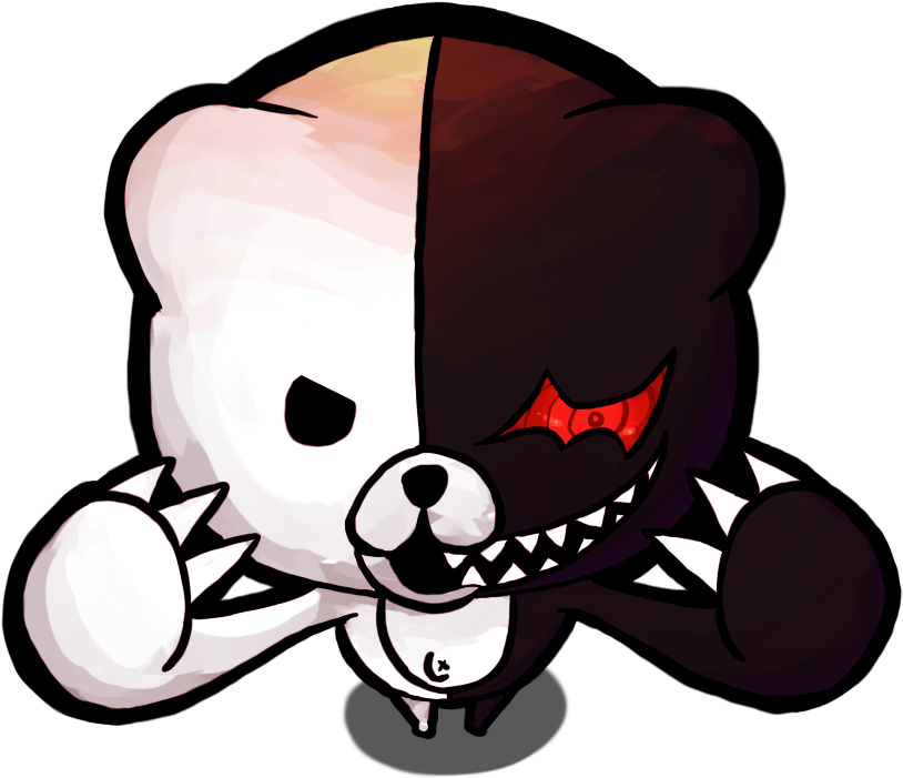 Monokuma - Danganronpa Monobear (892x747), Png Download