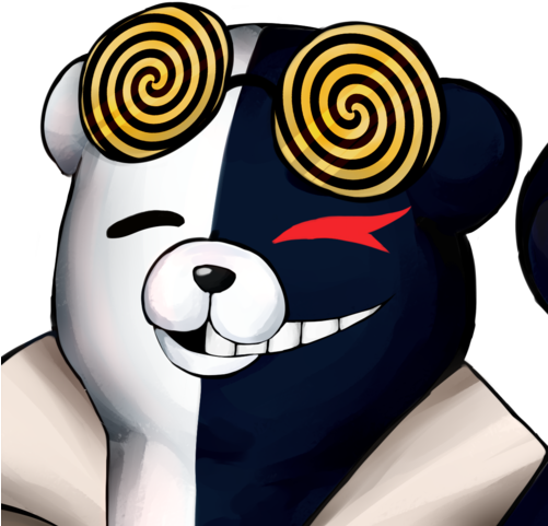 Default Monokuma Jrl - Rewind Ronpa (500x500), Png Download