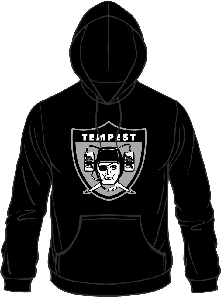 Tempest Raiders Hoody (900x1000), Png Download