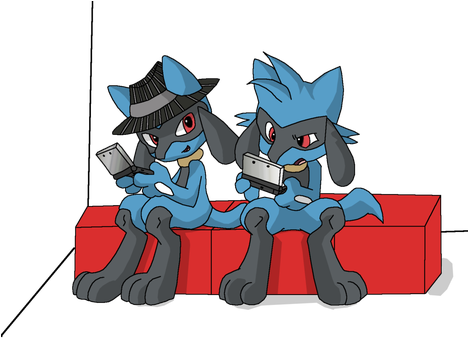 Mclucario Versus Kuniyuki By Mclucarioart - Pinterest (467x350), Png Download