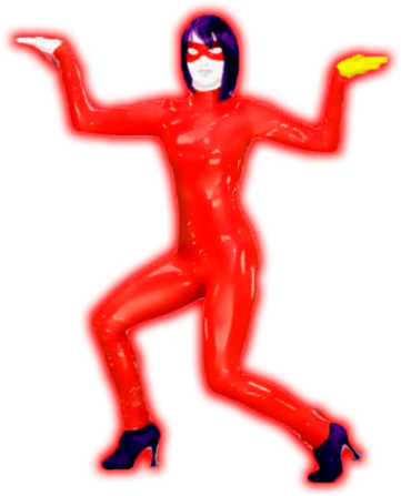 Oops Pose - Just Dance Pose (1366x768), Png Download