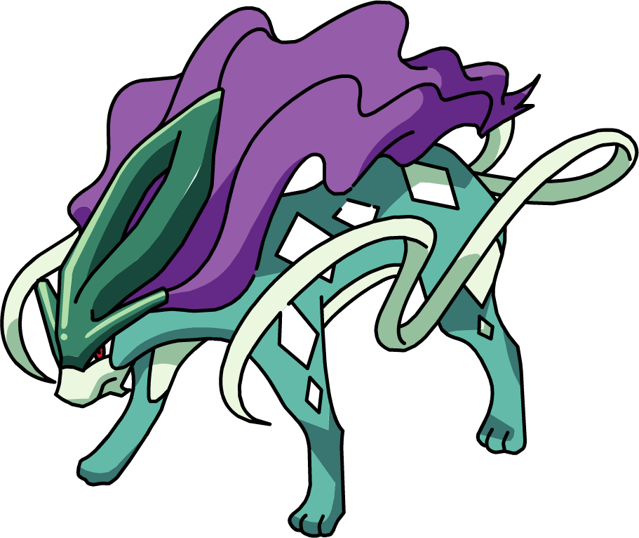 Suicune - Pokemon Suicune (911x766), Png Download