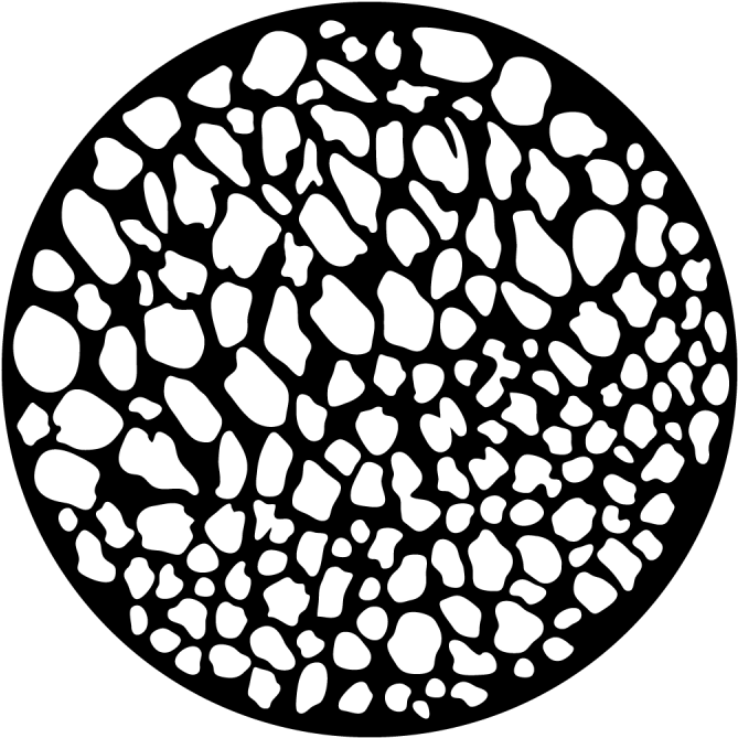 Large Speckles - Apollo Large Specklessteel Gobo Ms-4234 (800x800), Png Download