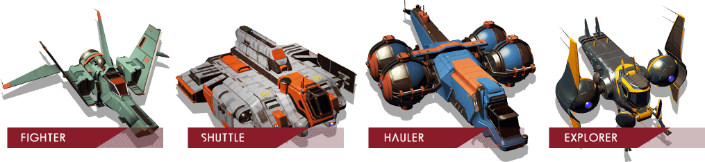 Enter Image Description Here - No Man's Sky S Class Ships (1015x234), Png Download
