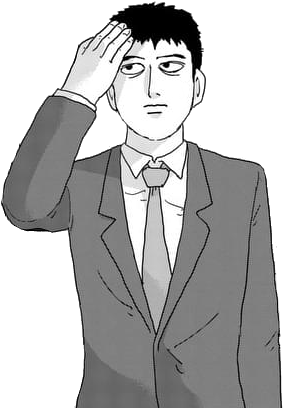 Touichirou Suzuki Mob Psycho 100 - Touichirou Suzuki Mob Psycho (310x416), Png Download