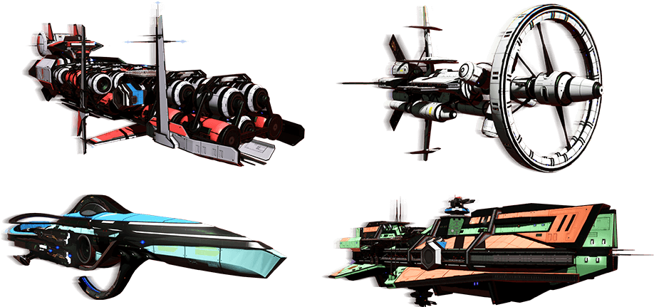 Assemble And Upgrade A Fleet Of Frigates, Each Specialized - No Man's Sky Freighters (942x462), Png Download