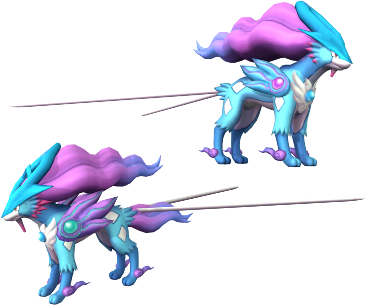 Download Zip Archive - Mega Suicune (750x650), Png Download