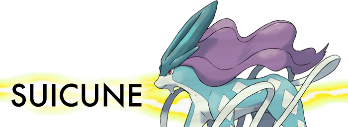 How To Catch Suicune In Oras - Pokemon Suicune (700x256), Png Download