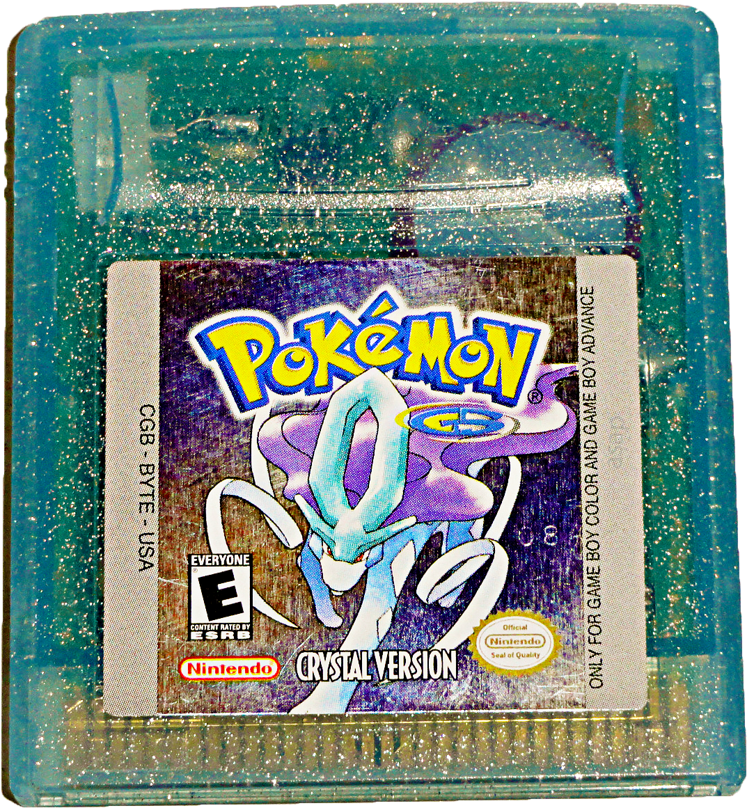 Pokemon Mine Transparent Suicune Gameboy Color Pokemon - Pokemon Gameboy Color Crystal (500x499), Png Download