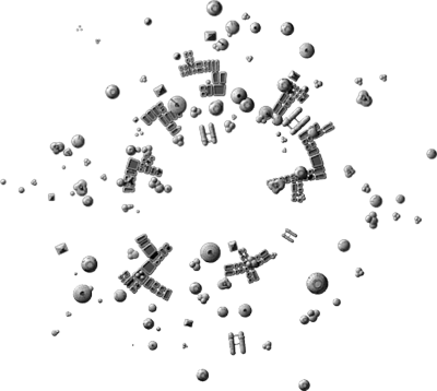 Speckles Psd - Speckle Pattern (400x358), Png Download