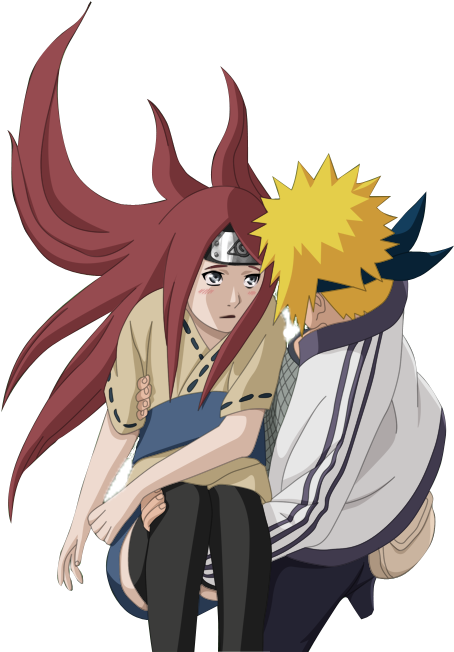 ☆ Trabajos Del Staff De Renderización 2º - Naruto Shippuden Minato Kushina (683x652), Png Download