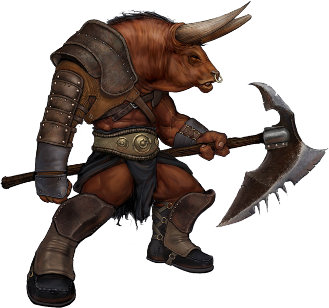 Minotaur - Elder Scrolls Iv Oblivion Minotaur (400x374), Png Download