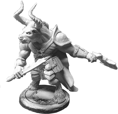 First Slide Image - Minotaur Png (381x400), Png Download