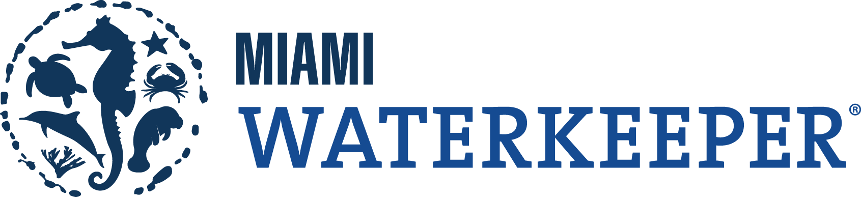 Mwk Logo Horizontal - Miami Waterkeeper (1691x387), Png Download