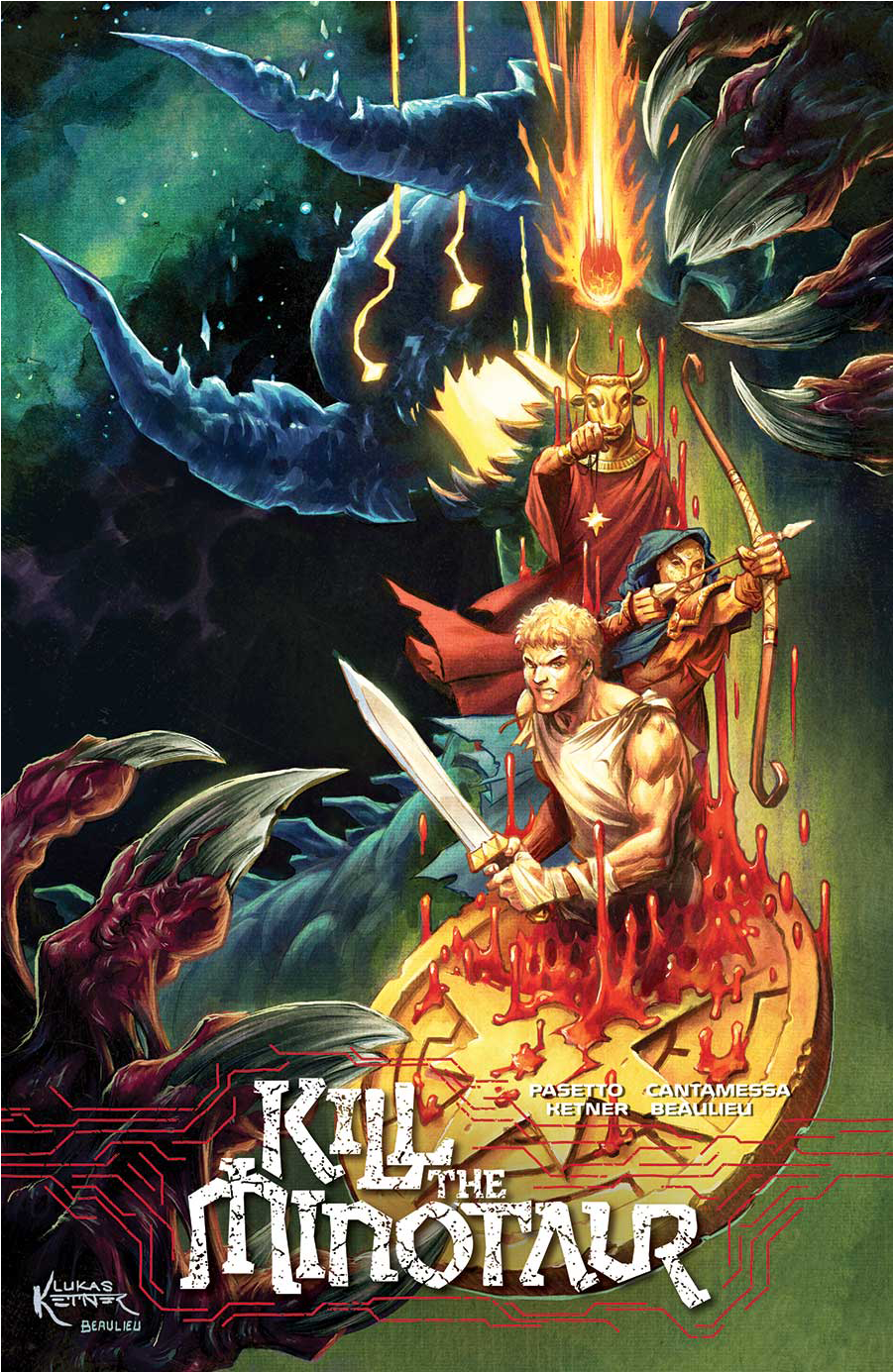 Kill The Minotaur Trade Paperback (1384x1384), Png Download
