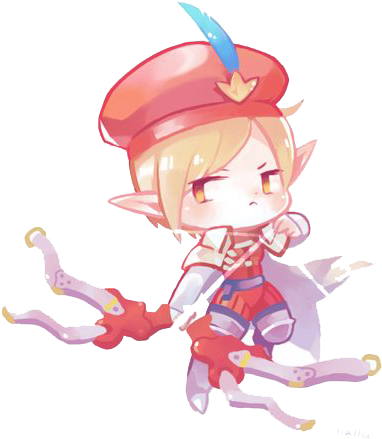 Drawing Forums Vainglory Svg Freeuse - Kestrel Chibi (600x600), Png Download