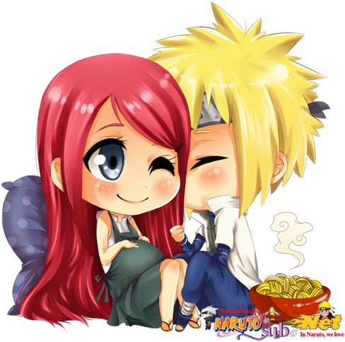 Minato, Anime, And Chibi Image - Naruto Vs Minato Chibi (500x491), Png Download