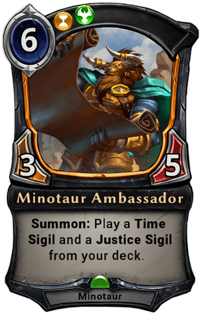 Eternal Minotaur (416x660), Png Download