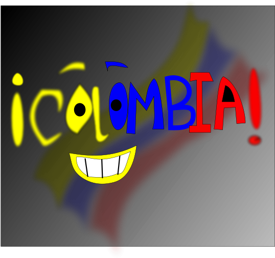 Free Vector Colombia - Clip Art (566x800), Png Download