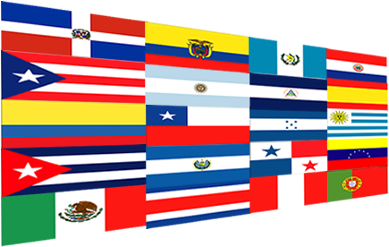 Colombian American - Flag (450x285), Png Download