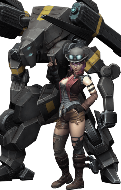 Joule Joule - Vainglory For Pc Mac (425x667), Png Download