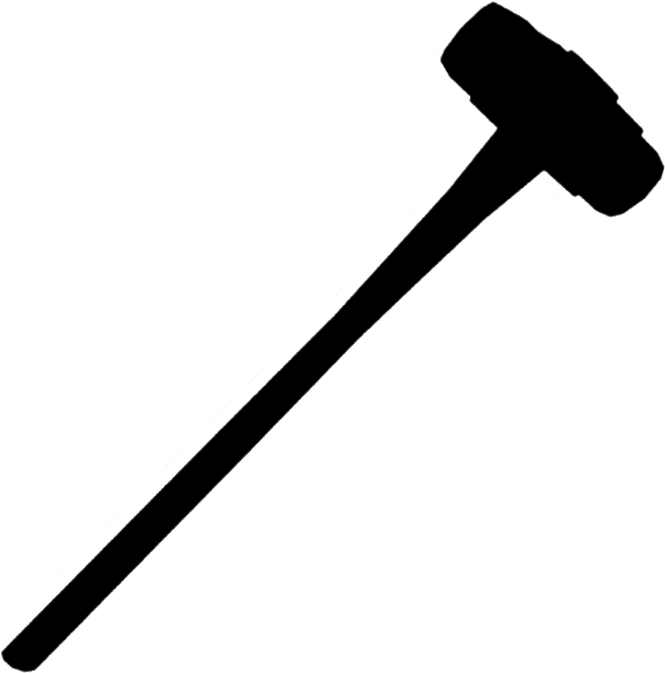 Sledge Hammer - Yandere Simulator (1000x1000), Png Download