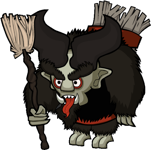 Krampus - Portable Network Graphics (526x510), Png Download