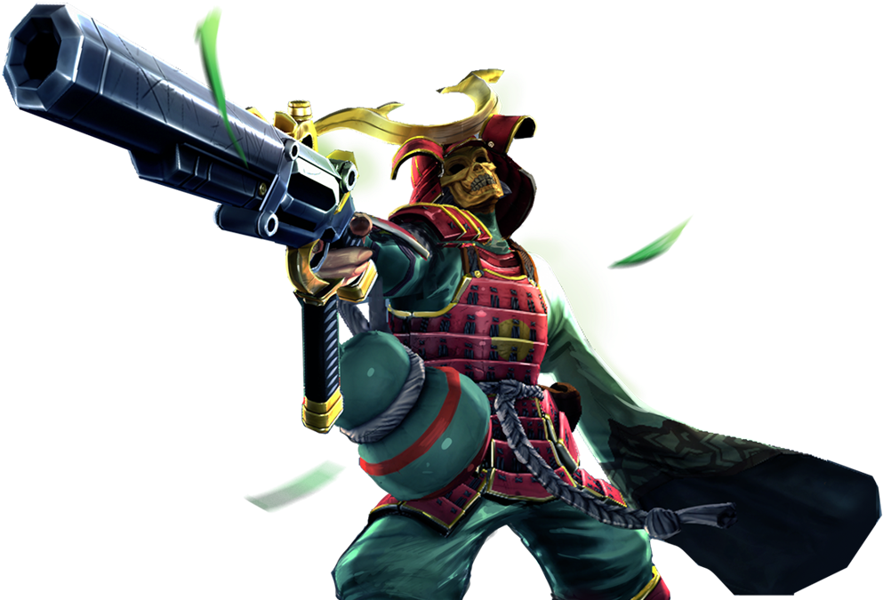 {tuto} Les Différents Postes - Ringo Vainglory White Background (1003x725), Png Download