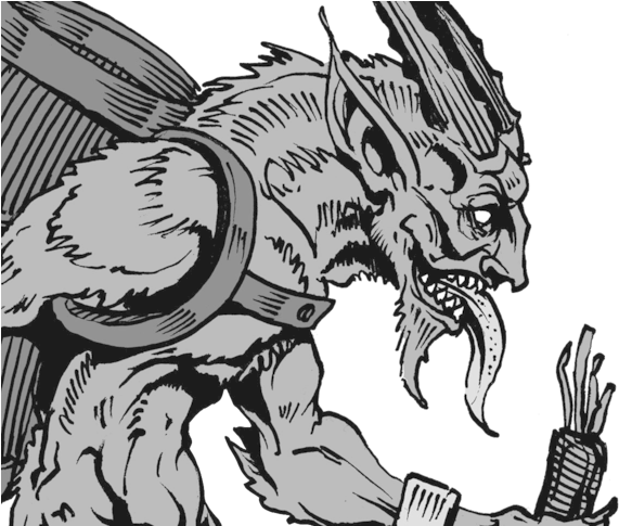 00 / - Imagenes Png Del Krampus (600x484), Png Download