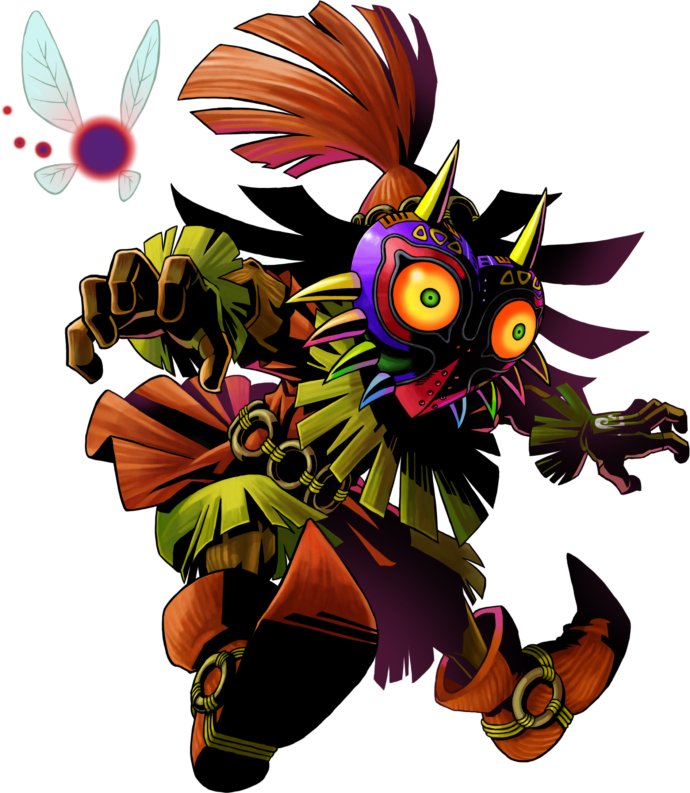 Comes Dat Skull Kid , (2250x2586), Png Download