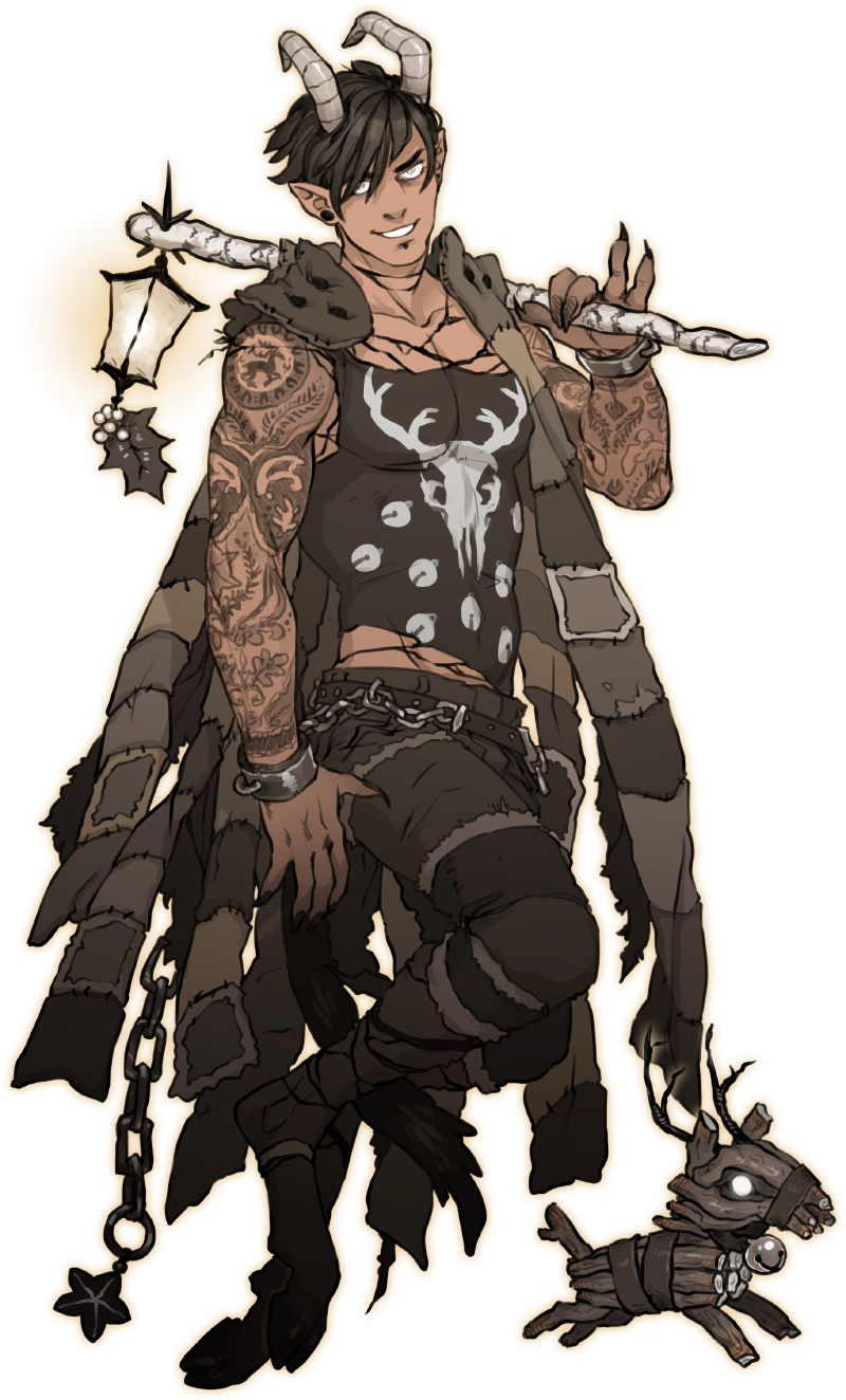 Kole The Krampus For Gaiaonline~ He Loves Fashions - Eve Cosplay Binding Of Isaac (800x1324), Png Download
