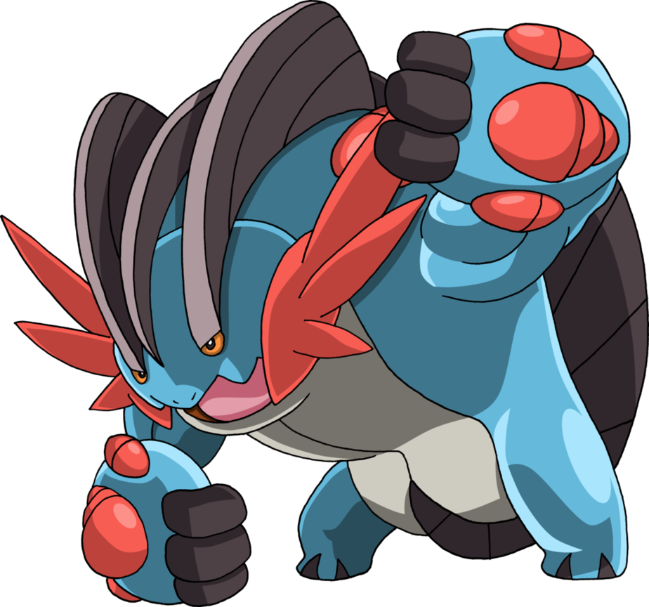 Swampert Hd Wallpapers - Pokemon Swampert Mega Evolução (924x864), Png Download