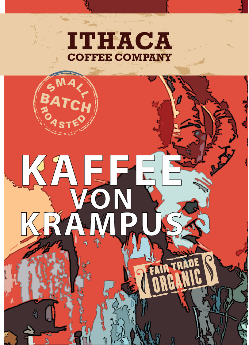 Kaffee Von Krampus Is Coming - Poster (1600x1123), Png Download
