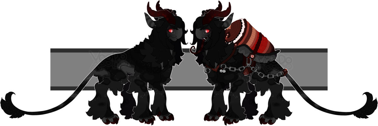 I Finally Finished The Wonderful Krampus I Loved Drawing - Illustration (1280x428), Png Download