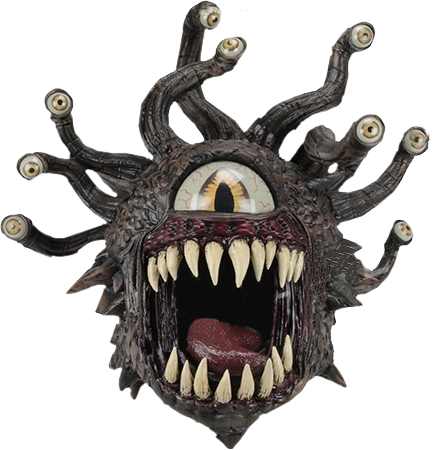 Wow Png Beholder Jpg Freeuse Stock - Dungeons & Dragons Beholder Trophy Plaque (439x450), Png Download