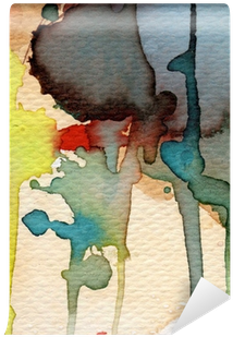 Artistic Background Watercolor On Watercolor Paper - Watercolor Painting (400x400), Png Download