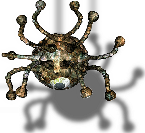 05 Feb 2009 - Dundjinni Beholder (584x536), Png Download
