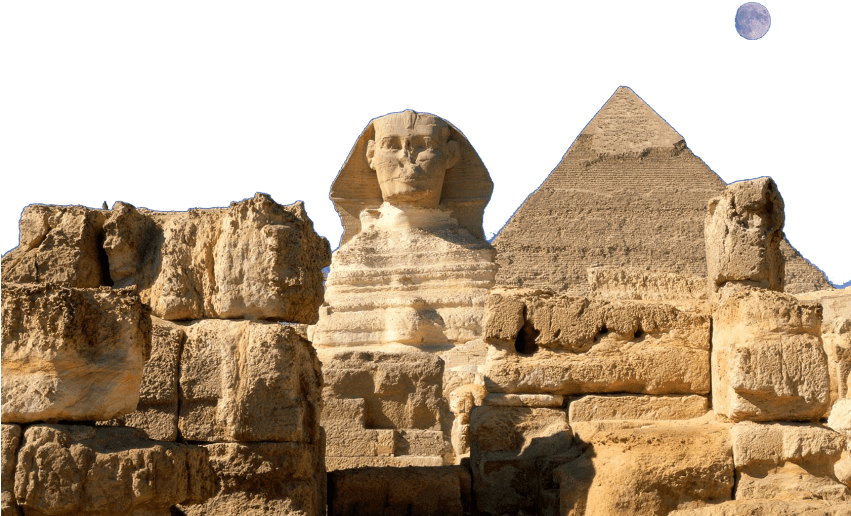 Free Png Pharaoh Png Images Transparent - Pyramid Of Khafre (850x532), Png Download