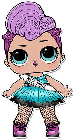 2-015 Miss Punk - Lol Surprise Miss Punk (403x550), Png Download