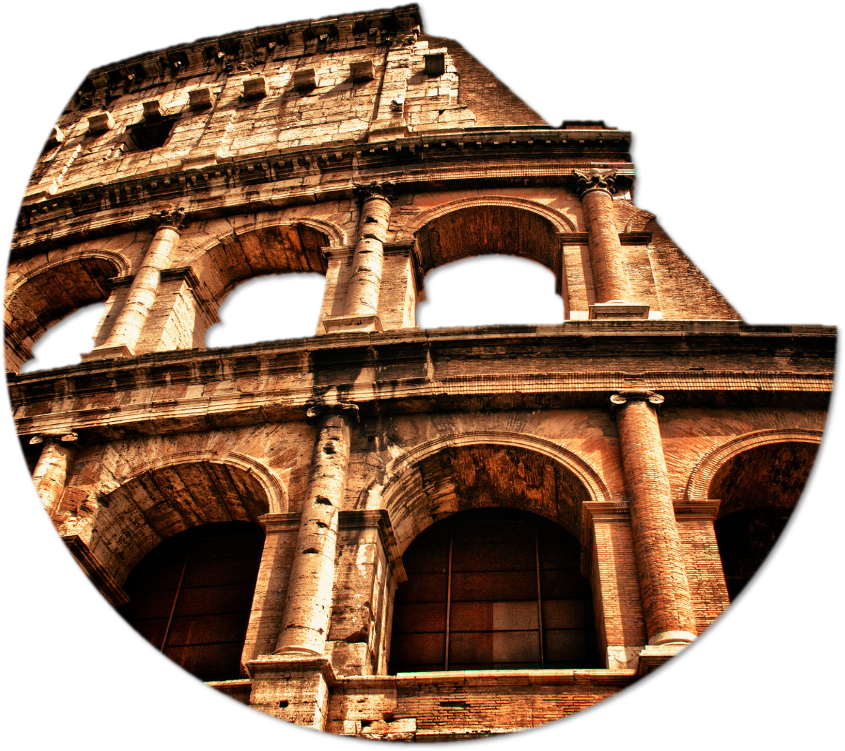 Anfiteatro Flavio - Colosseum (1244x1243), Png Download
