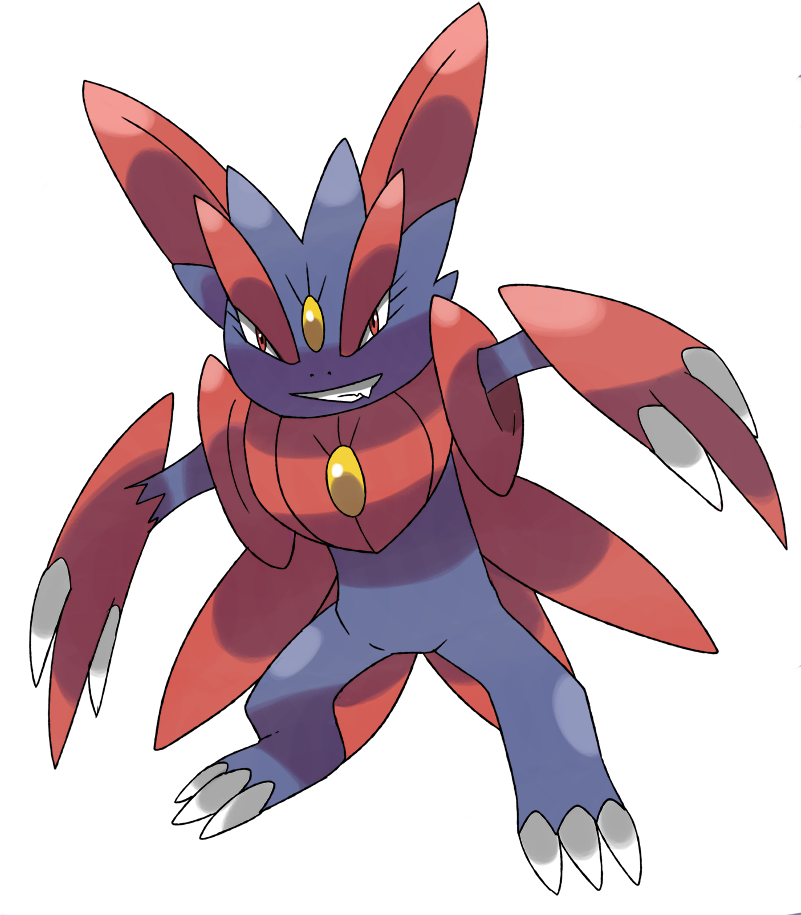 Mega Weavile By Phatmon66 - Not Real Mega Pokemon (800x938), Png Download