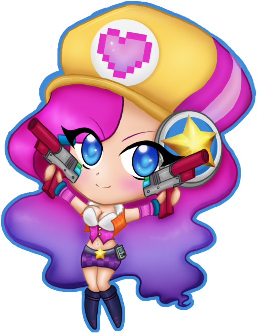 Full Afternoon With Miss Fortune On Ranked Games - League Of Legends Chibi Miss Fortune (600x738), Png Download