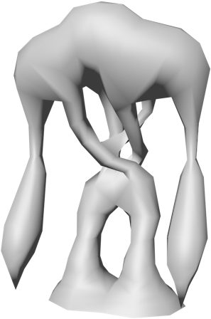 Luigi's Mansion Unused Boss (301x456), Png Download