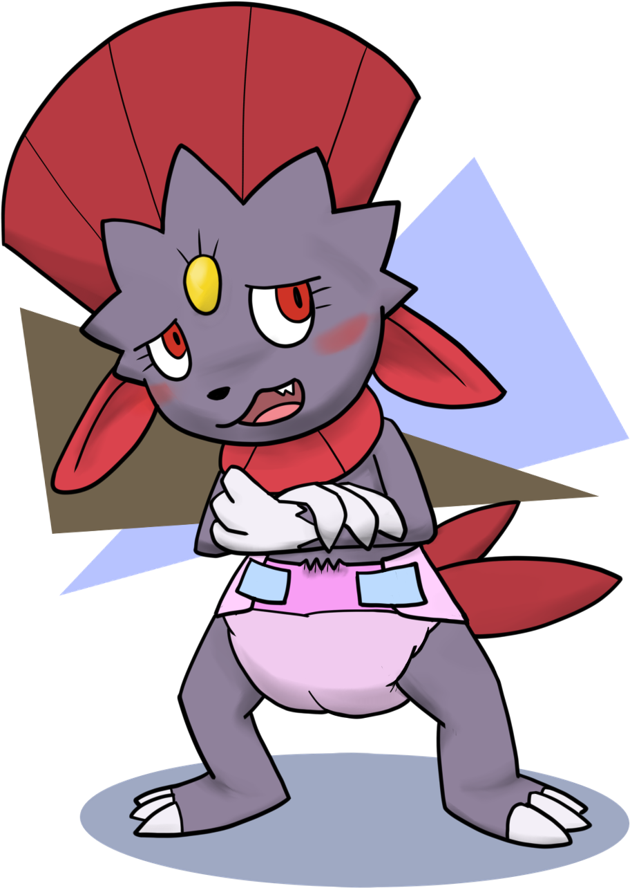 Bashfully Padded Weavile - Fur (1000x1350), Png Download