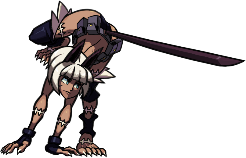 Fortune/move List - Skullgirls Miss Fortune Animation (806x518), Png Download