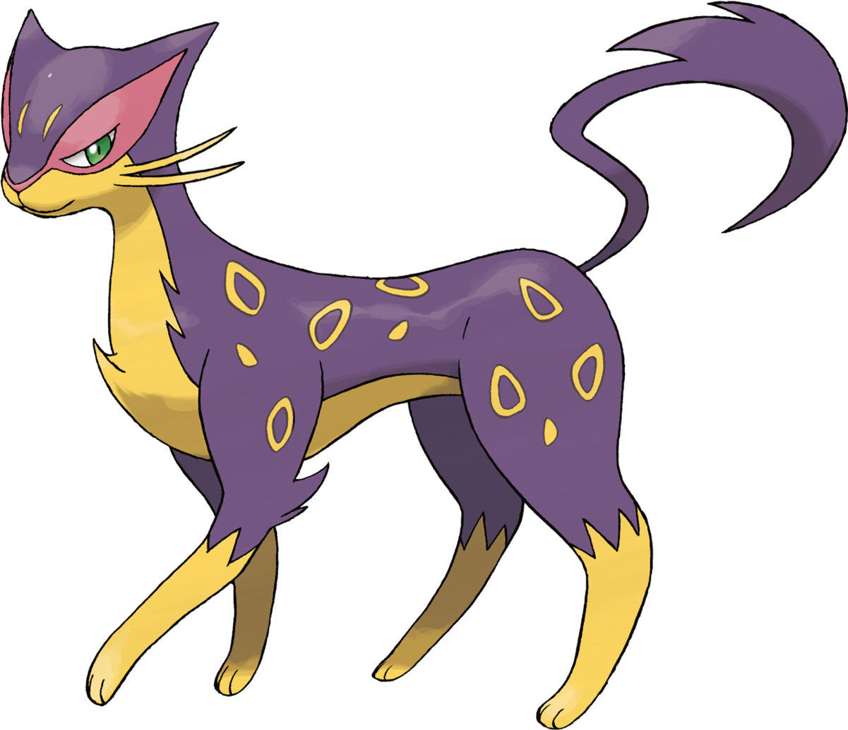 Liepard - Liepard Pokemon (1200x1200), Png Download