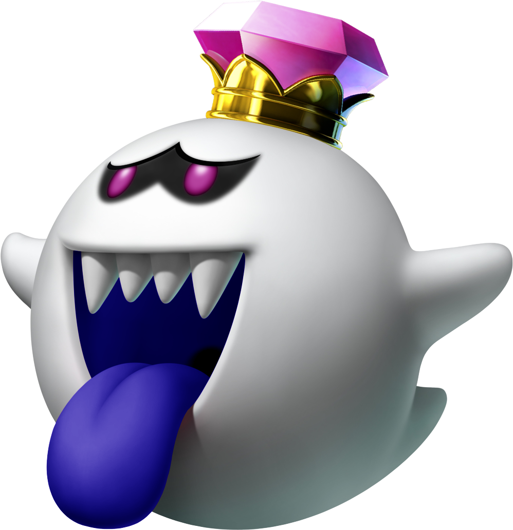 Download King Boo Artwork By Bowser The Second D4s6rzu King Boo Luigi Mansion Full Size Png Image Pngkit